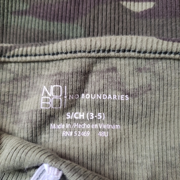 NWOT Ribbed Camo Cami - Picture 2 of 2